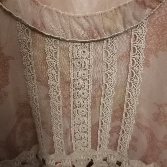 Floral Mini Dress Axes Femme - Picture 2 of 4